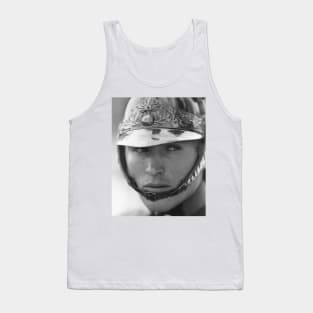 Portrait of a Peruvian palace guard Tank Top